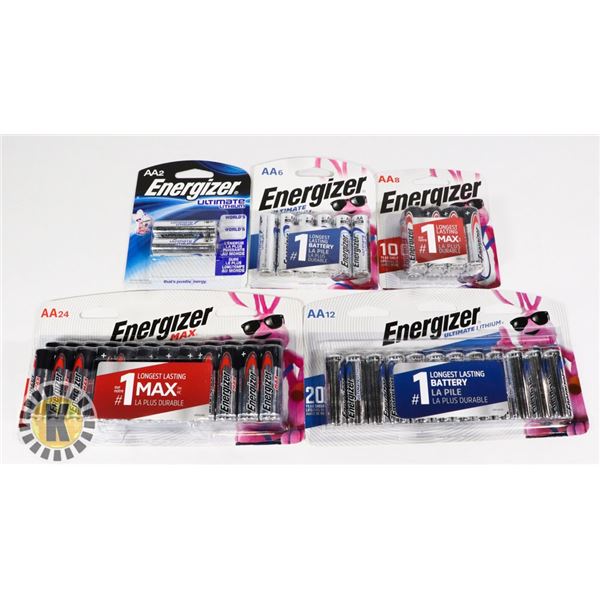 BUNDLE OF ENERGIZER ULTIMATE LITHIUM (AA) BATTERY