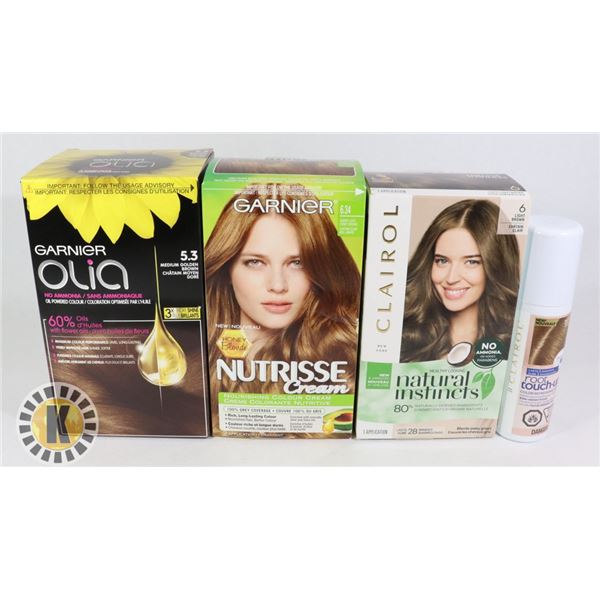 BAG OF GARNIER & CLAIROL HAIR PRODUCT