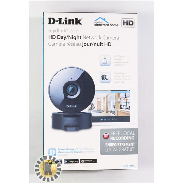 D-LINK HD DAY/NIGHT HD CAMERA