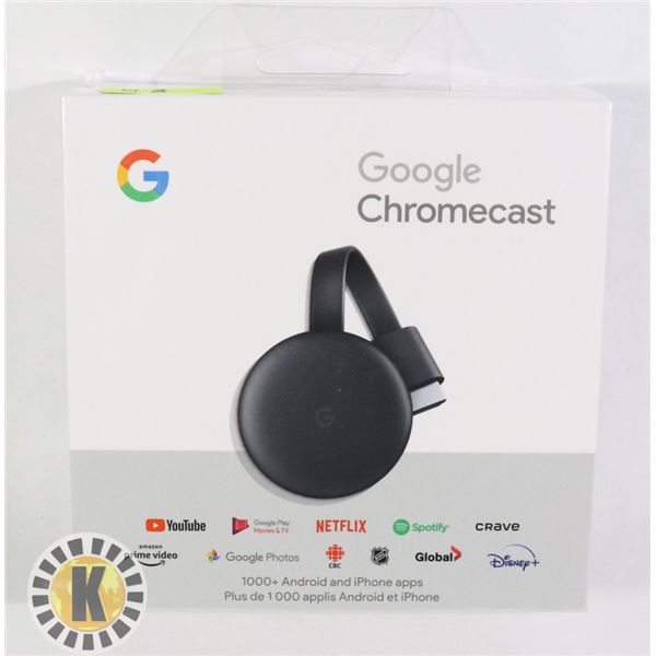 GOOGLE CHROMECAST