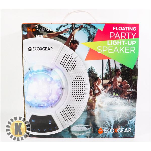 ECOXGEAR FLOATING PARTY LIGHT UP SPEAKER