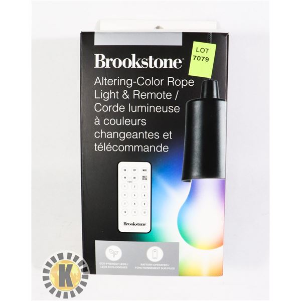 BROOKSTONE LALTERING COLOR LIGHT WITH REMOTE