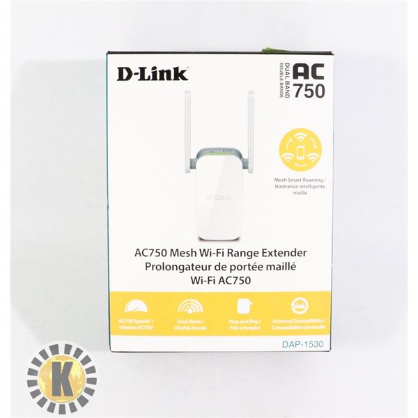 D-LINK WI-FI RANGE EXTENDER