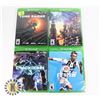 Image 1 : BUNDLE OF 4 NEW XBOX GAMES