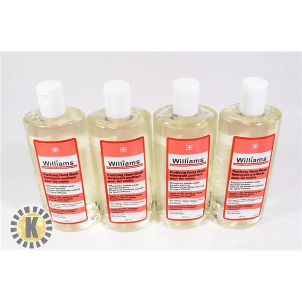 BAG OF WILLIAMS HAND SANITIZERS