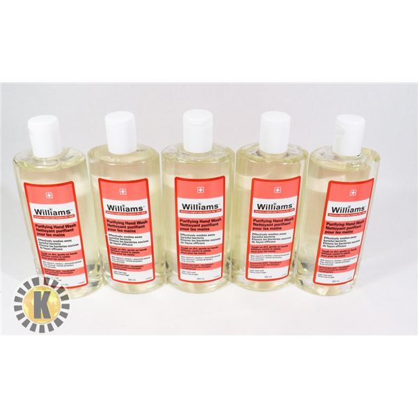 BAG OF WILLIAMS HAND SANITIZERS