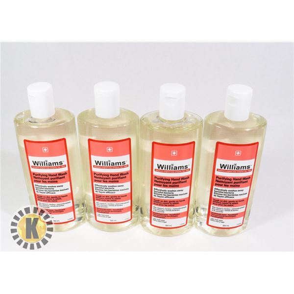 BAG OF WILLIAMS HAND SANITIZERS