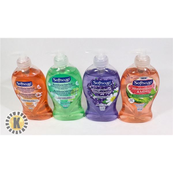 BAG OF ASSORTED SOFT SOAP  HAND WASH
