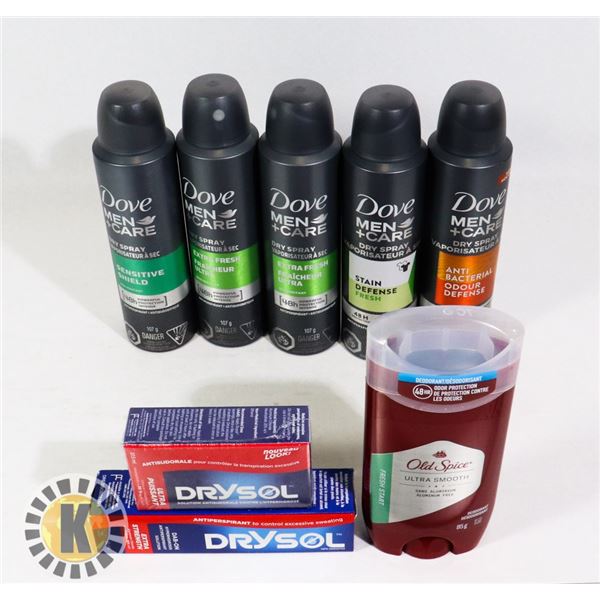 ASSORTED BAG OF MEN ANTI-PERSPIRANT
