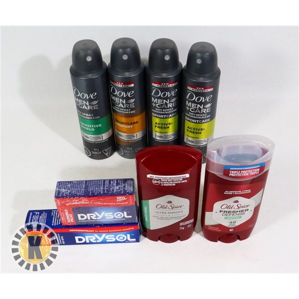 ASSORTED BAG OF MEN ANTI-PERSPIRANT