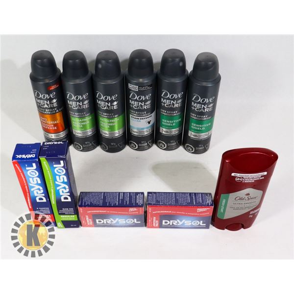 ASSORTED BAG OF MEN ANTI-PERSPIRANT