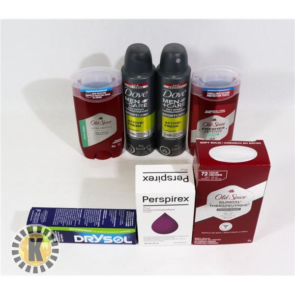ASSORTED BAG OF MEN ANTI-PERSPIRANT
