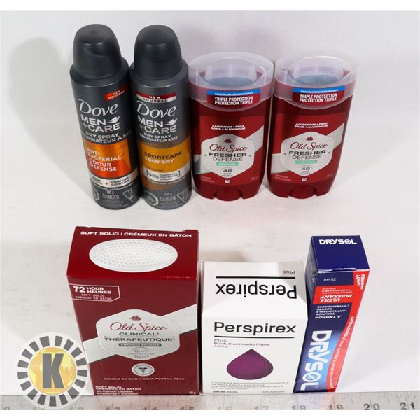 ASSORTED BAG OF MEN ANTI-PERSPIRANT