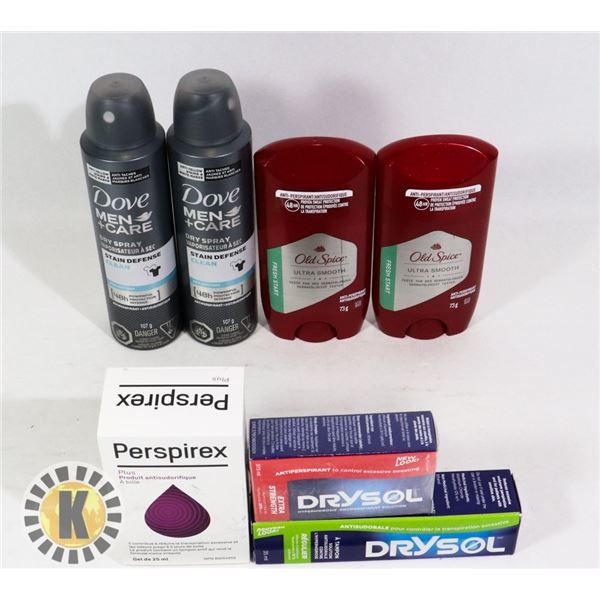 ASSORTED BAG OF MEN ANTI-PERSPIRANT