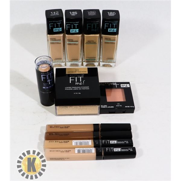 ASSORTED BAG OF MAYBELLINE