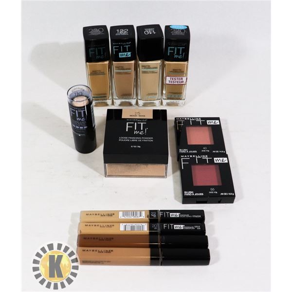 ASSORTED BAG OF MAYBELLINE