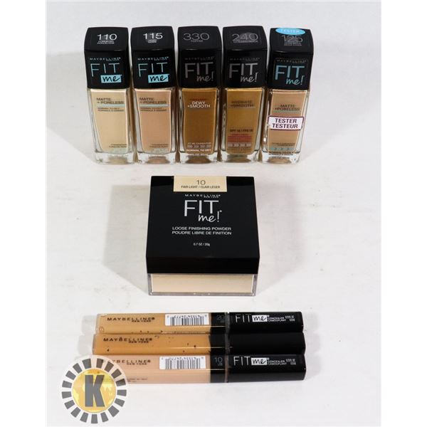 ASSORTED BAG OF MAYBELLINE