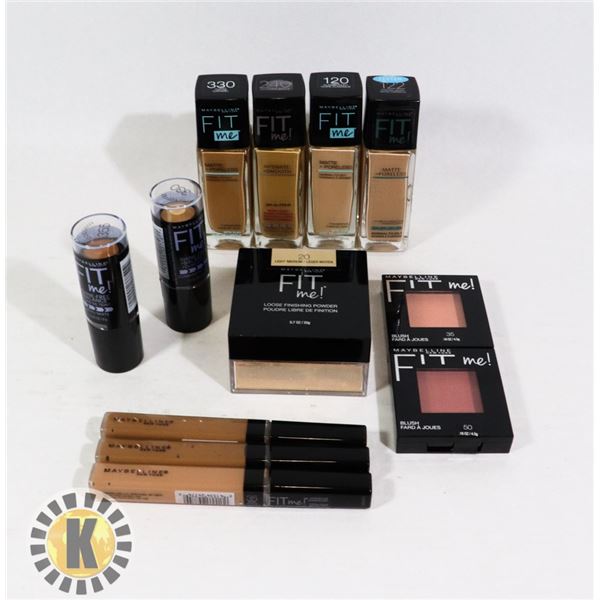 ASSORTED BAG OF MAYBELLINE