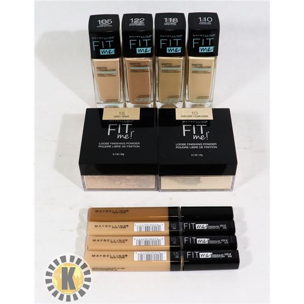 ASSORTED BAG OF MAYBELLINE