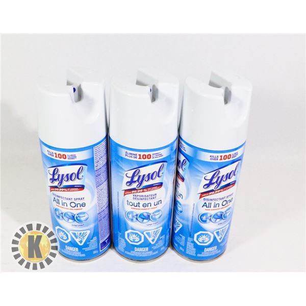BAG OF LYSOL DISINFECTANT SPRAY