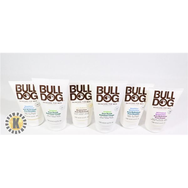 ASSORTED BAG OF BULL DOG SKIN CARE