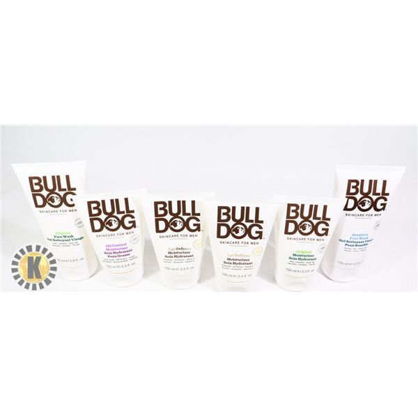 ASSORTED BAG OF BULL DOG SKIN CARE