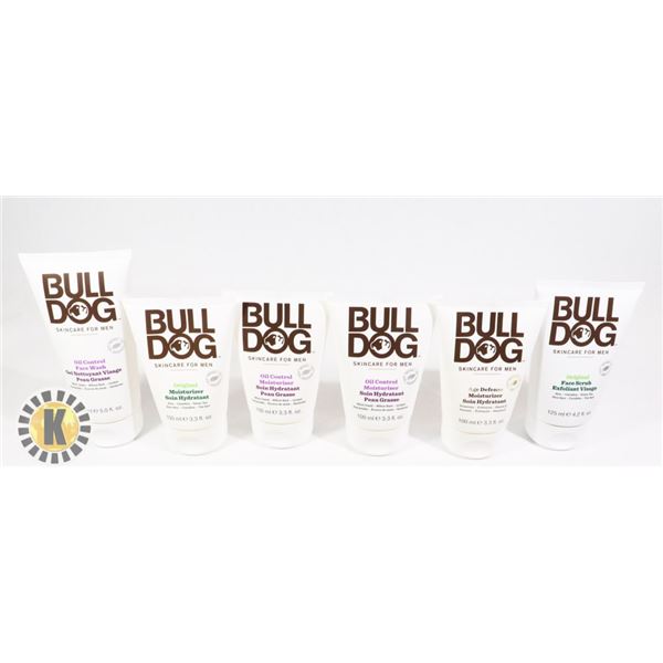 ASSORTED BAG OF BULL DOG SKIN CARE