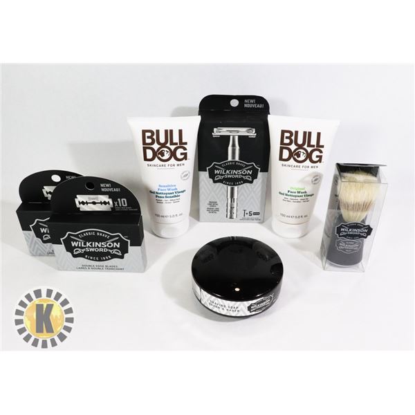 ASSORTED BAG OF FACE CARE INCLUDING WILKSON SWORD