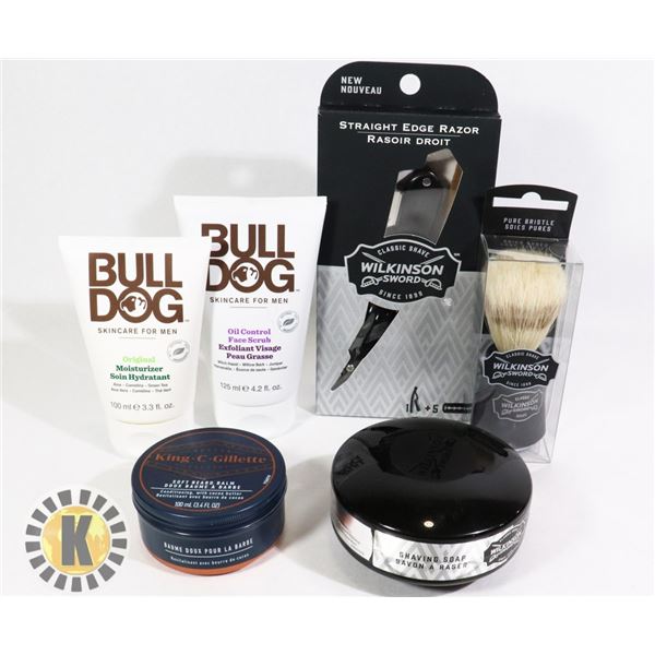 ASSORTED BAG OF FACE CARE INCLUDING WILKSON SWORD
