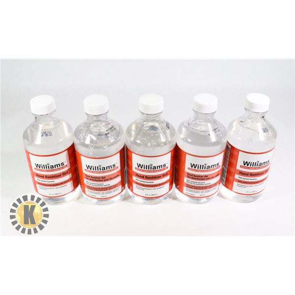 BAG 8 FL OZ WILLIAM HAND SANITIZER
