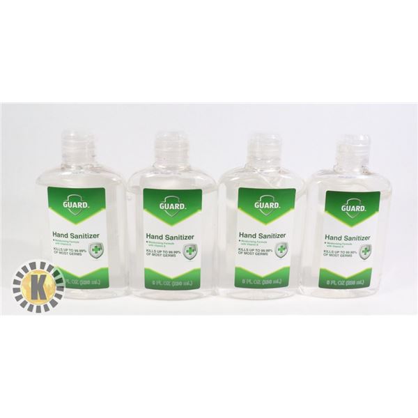 BAG OF 8 FL OZ GUARD HAND SANITIZERS