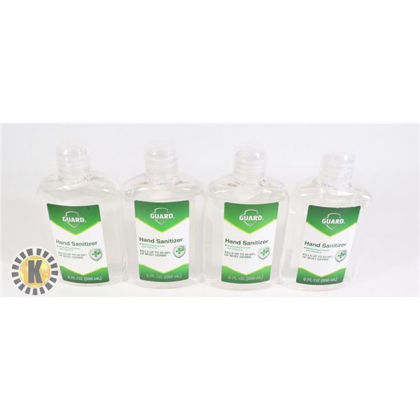BAG OF 8 FL OZ GUARD HAND SANITIZERS