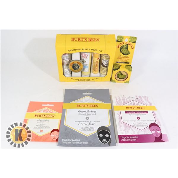 BAG OF NEW BURT'S BEE BODY CARE