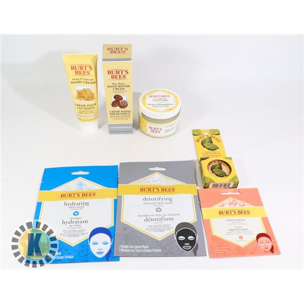 BAG OF NEW BURT'S BEE BODY CARE