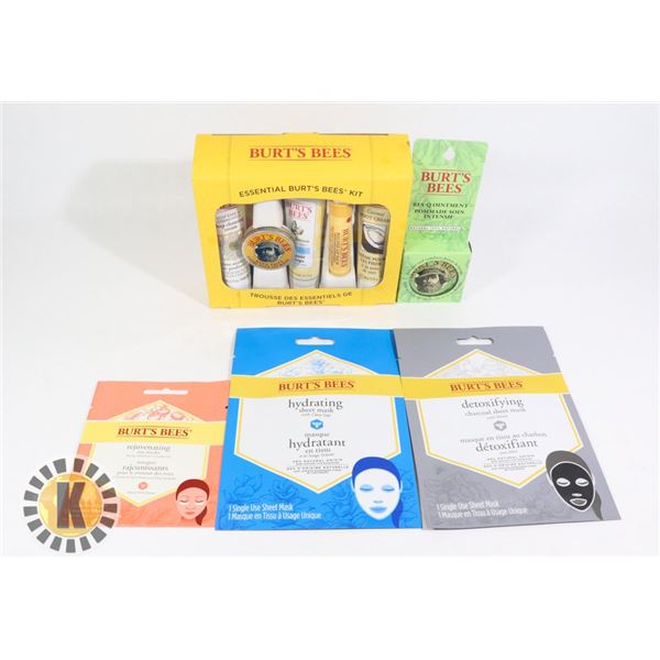 BAG OF NEW BURT'S BEE BODY CARE