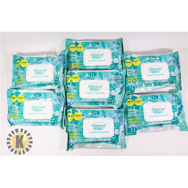 BAG OF NEW CYBER CLEAN UNIVERSAL WIPES