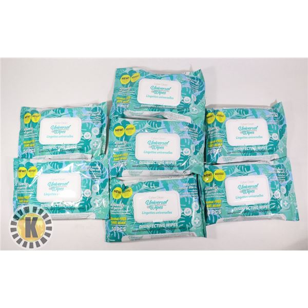 BAG OF NEW CYBER CLEAN UNIVERSAL WIPES