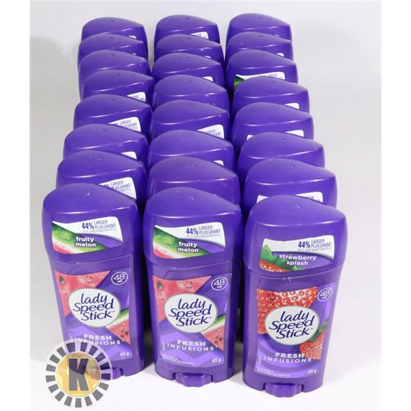 BAG OF NEW LADY SPEED STICK