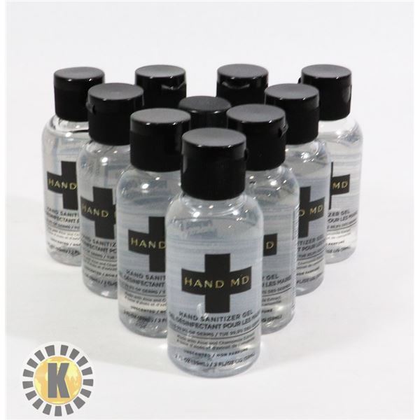 BAG OF NEW 2FL OZ HAND MD SANITIZER GEL