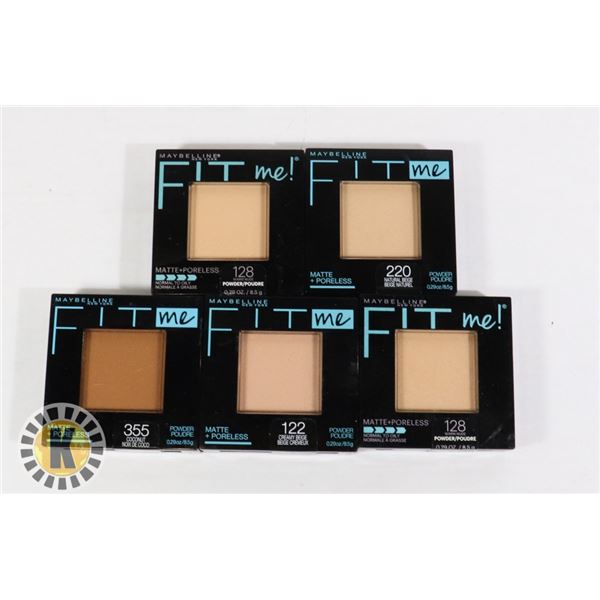 BAG OF FIT ME MATTE+PORELESS POWDER