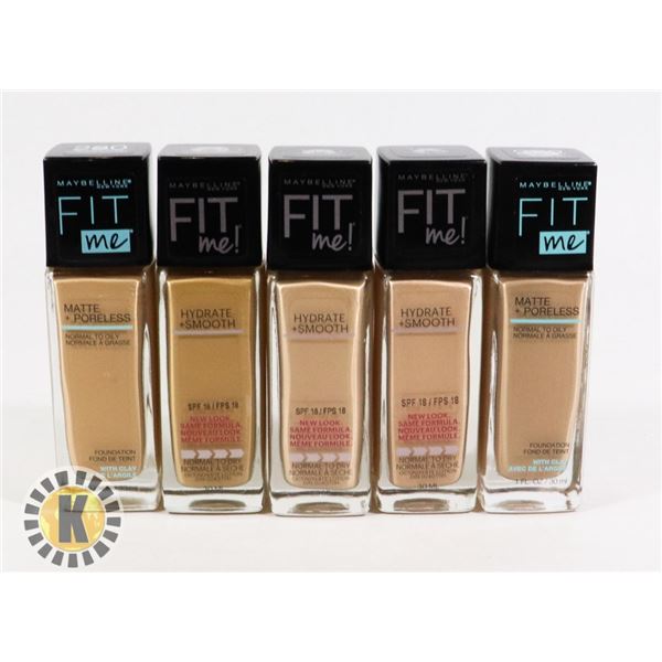 BAG OF NEW MAYBELLINE FIT ME