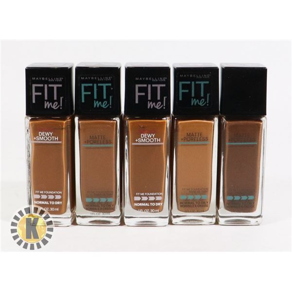 BAG OF NEW MAYBELLINE FIT ME