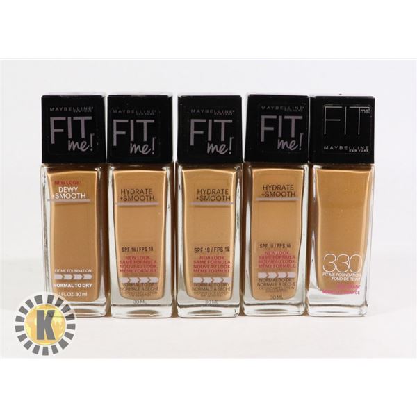 BAG OF NEW MAYBELLINE FIT ME