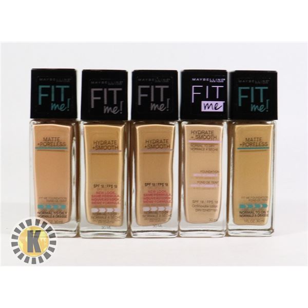 BAG OF NEW MAYBELLINE FIT ME