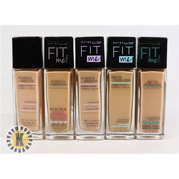 BAG OF NEW MAYBELLINE FIT ME