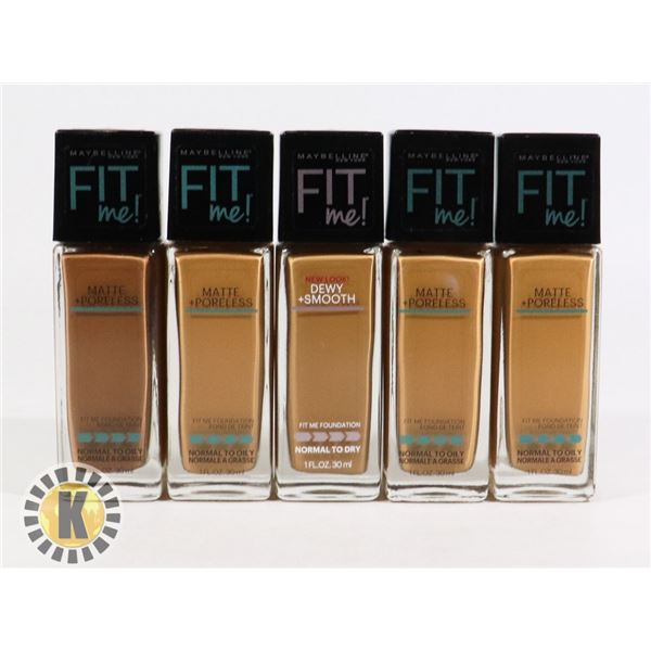 BAG OF NEW MAYBELLINE FIT ME