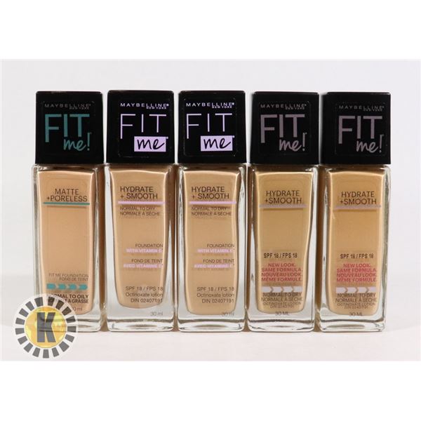 BAG OF NEW MAYBELLINE FIT ME