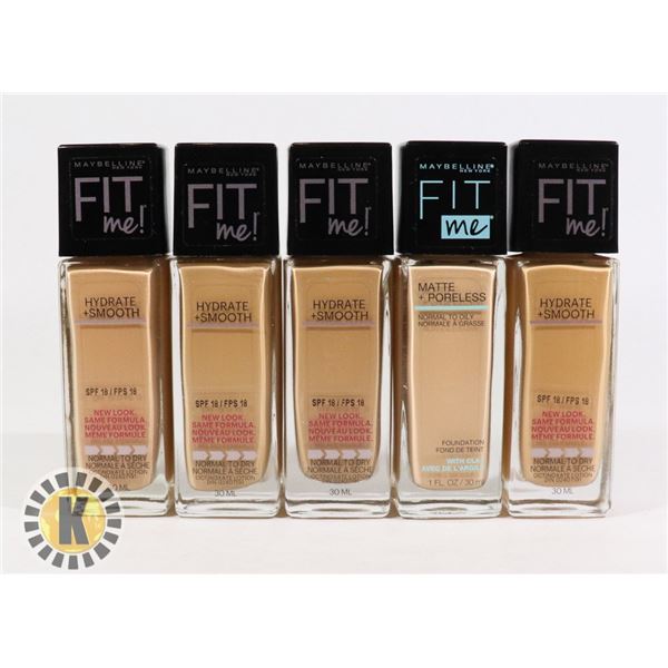 BAG OF NEW MAYBELLINE FIT ME