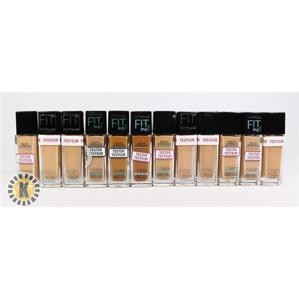 BAG OF NEW MAYBELLINE FIT ME