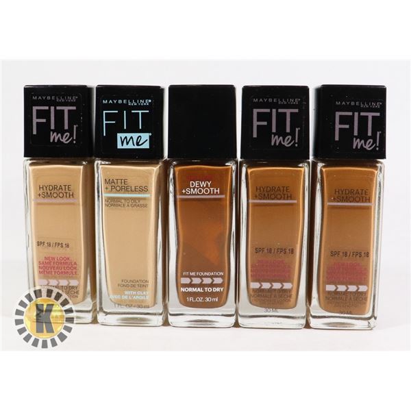 BAG OF NEW MAYBELLINE FIT ME